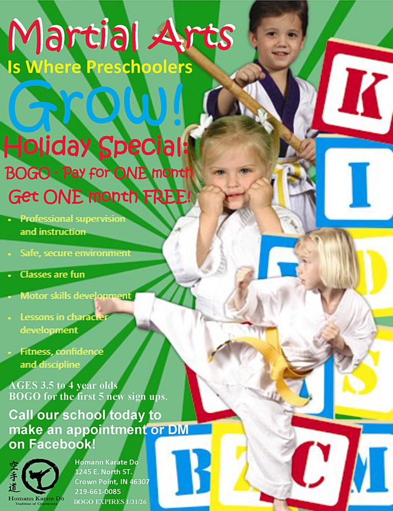 Homann Karate Do 2022 Summer Camp Flyer